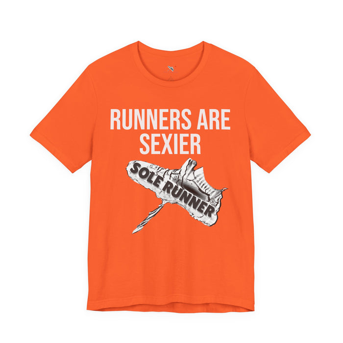 Runners Are Sexier-Sole Runner®:Unisex Jersey Short Sleeve Tee