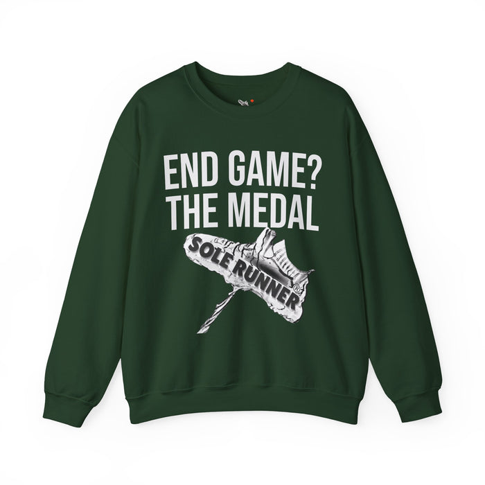 Endgame? The Medal: Unisex Heavy Blend™ Crewneck Sweatshirt