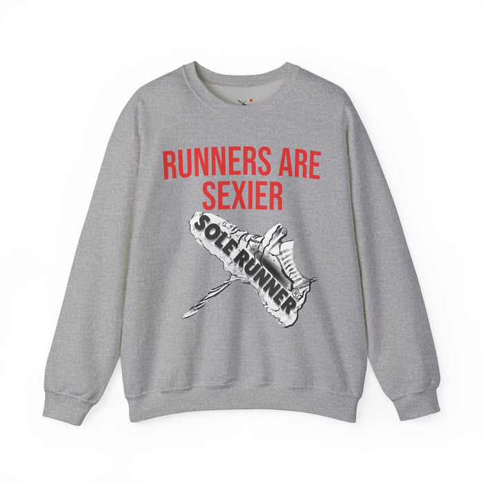 Runners Are Sexier: Unisex Heavy Blend™ Crewneck Sweatshirt