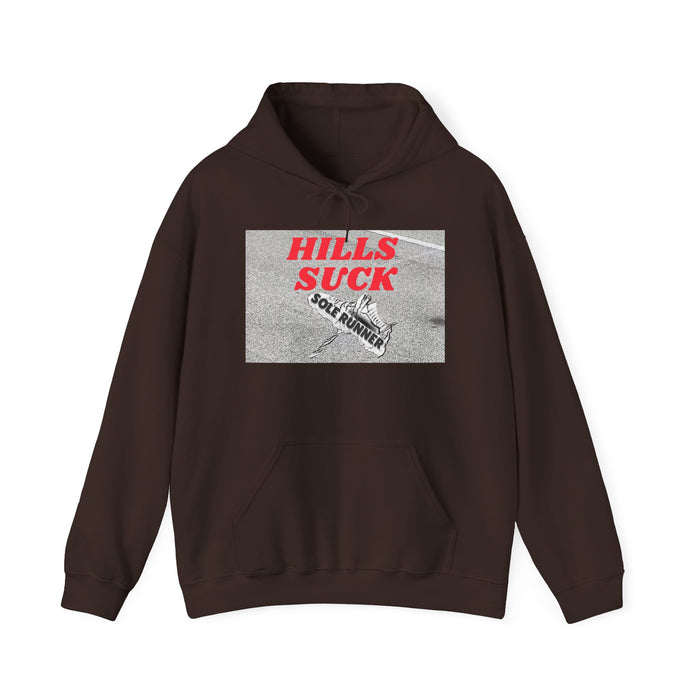 Hills Suck: Unisex Heavy Blend™ Hooded Sweatshirt