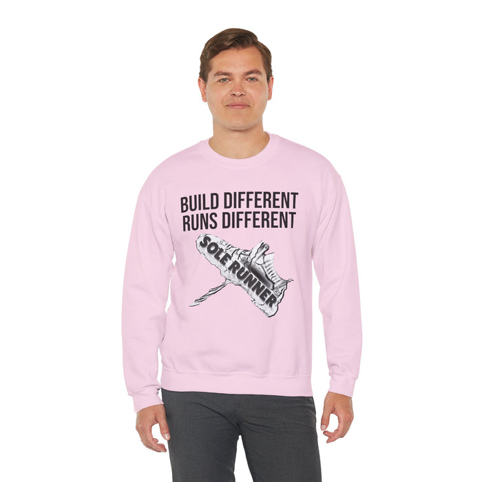 Built Different. Runs Different: Unisex Heavy Blend™ Crewneck Sweatshirt