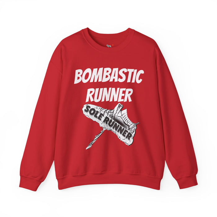 Bombastic Runner: Unisex Heavy Blend™ Crewneck Sweatshirt