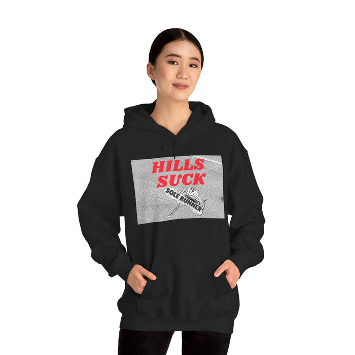 Hills Suck: Unisex Heavy Blend™ Hooded Sweatshirt