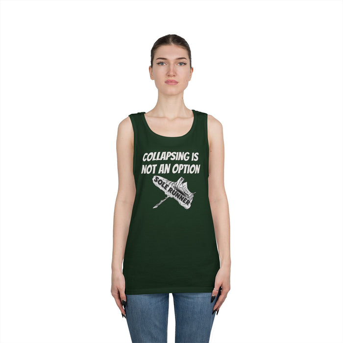 Collapsing is Not An Option: Unisex Heavy Cotton Tank Top