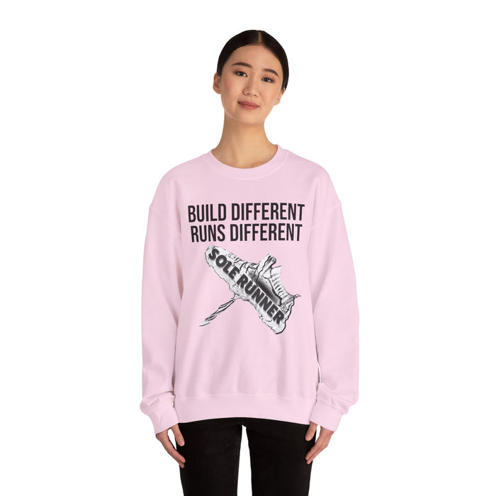 Built Different. Runs Different: Unisex Heavy Blend™ Crewneck Sweatshirt
