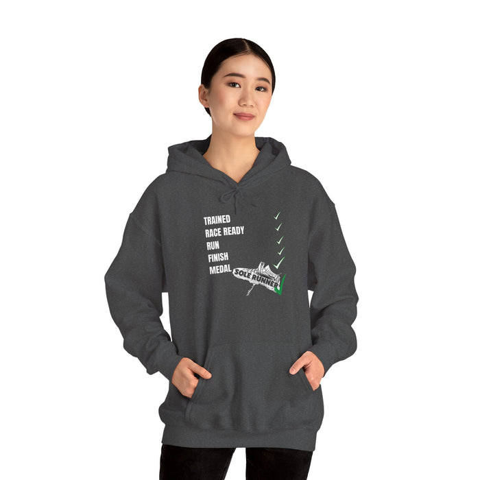 Trained To Medal: Unisex Heavy Blend™ Hooded Sweatshirt