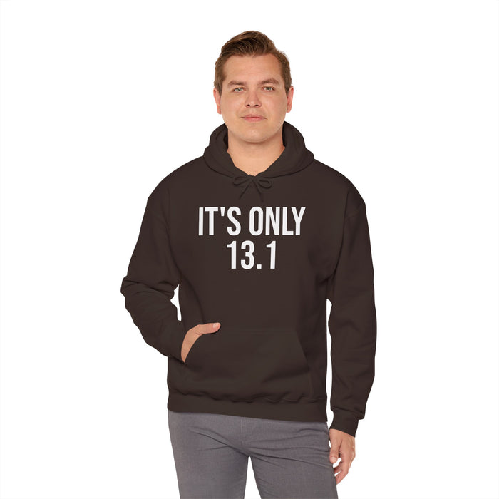 It's Only 13.1: Unisex Heavy Blend™ Hooded Sweatshirt