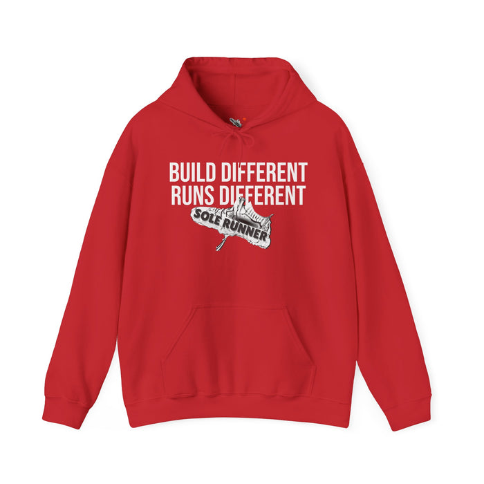Built Different. Runs Different: Unisex Heavy Blend™ Hooded Sweatshirt
