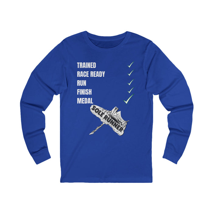 Trained To Medal: Unisex Jersey Long Sleeve Tee