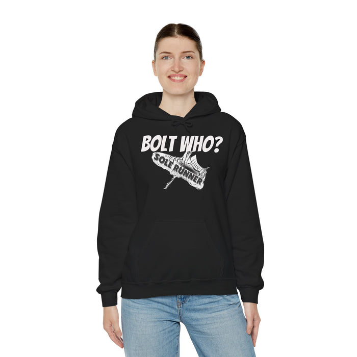 Bolt Who?: Unisex Heavy Blend™ Hooded Sweatshirt