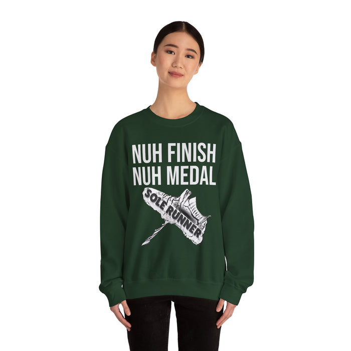 Nuh Finish Nuh Medal: Unisex Heavy Blend™ Crewneck Sweatshirt