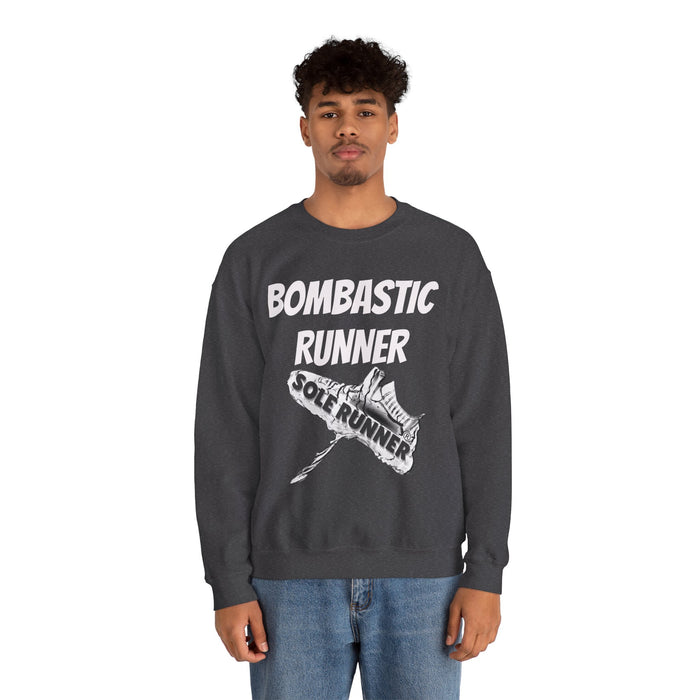 Bombastic Runner: Unisex Heavy Blend™ Crewneck Sweatshirt