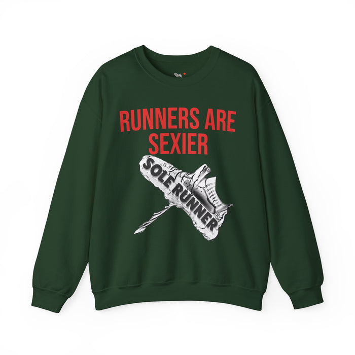 Runners Are Sexier: Unisex Heavy Blend™ Crewneck Sweatshirt