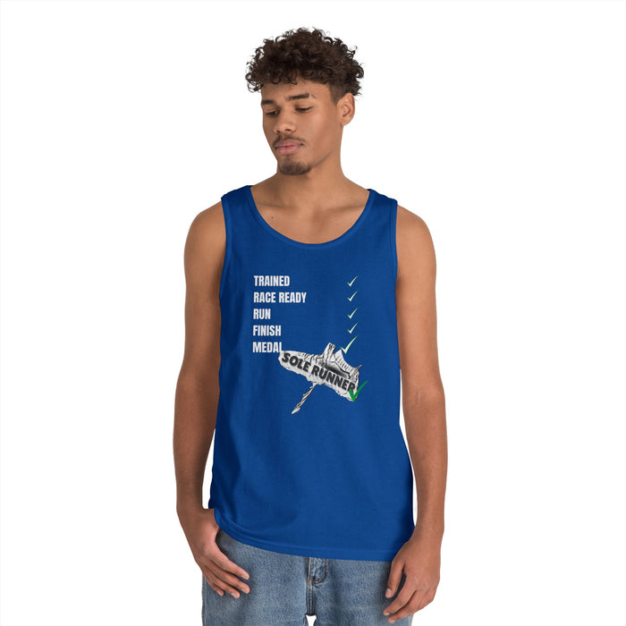 Trained To Medal: Unisex Heavy Cotton Tank Top