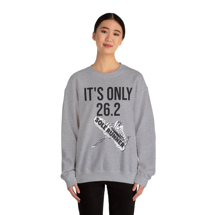 It's Only 26.2: Unisex Heavy Blend™ Crewneck Sweatshirt