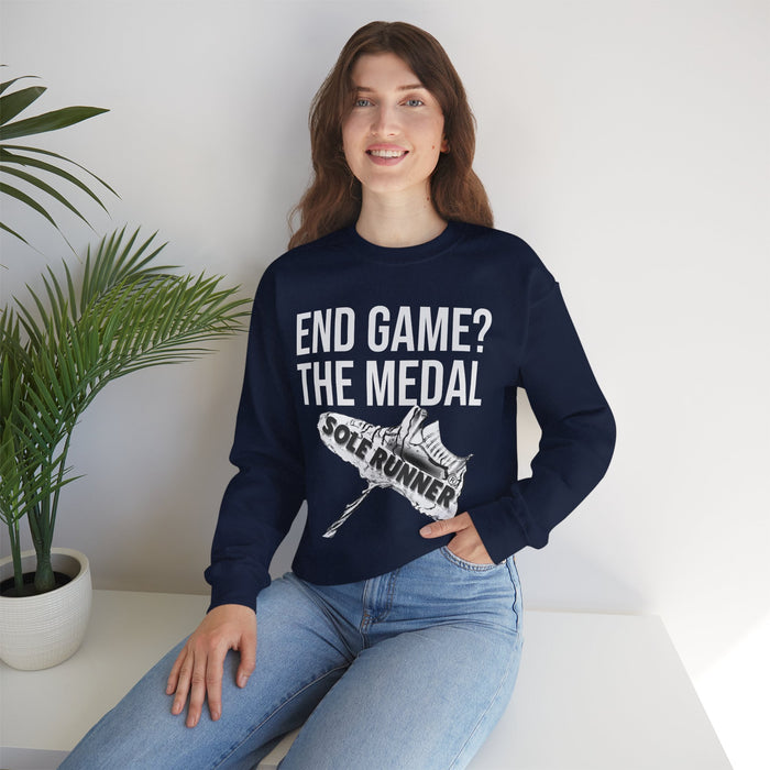 Endgame? The Medal: Unisex Heavy Blend™ Crewneck Sweatshirt