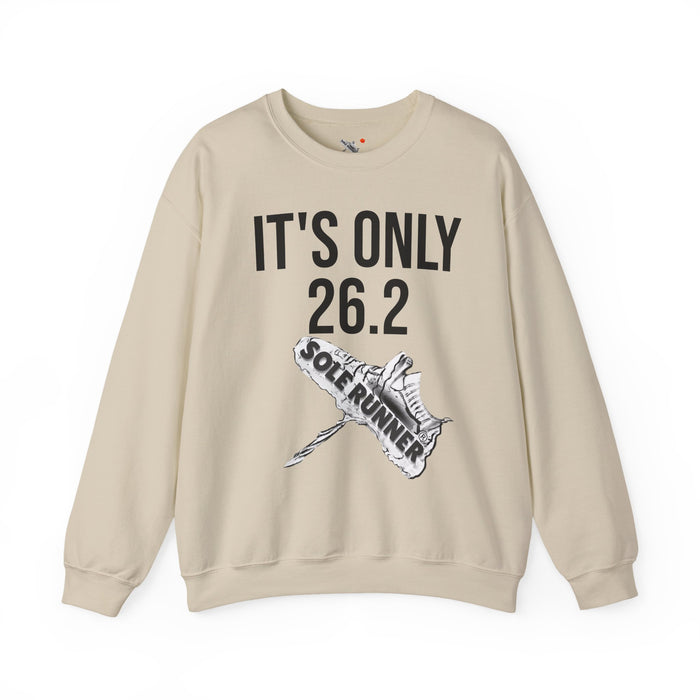 It's Only 26.2: Unisex Heavy Blend™ Crewneck Sweatshirt