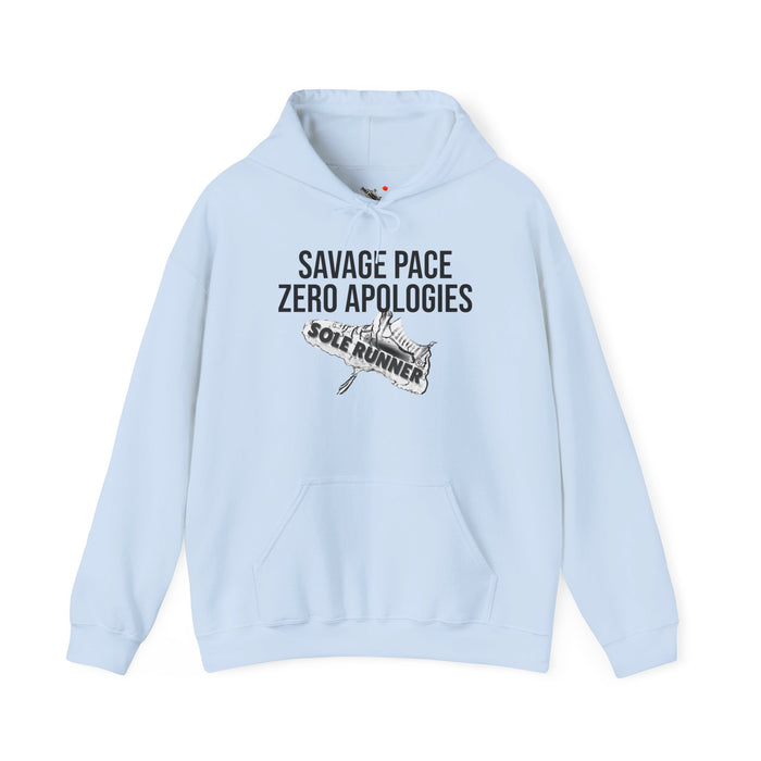 Savage Pace Zero Apologies: Unisex Heavy Blend™ Hooded Sweatshirt