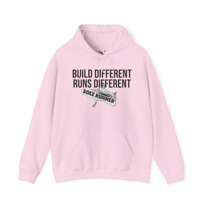 Built Different. Runs Different: Unisex Heavy Blend™ Hooded Sweatshirt