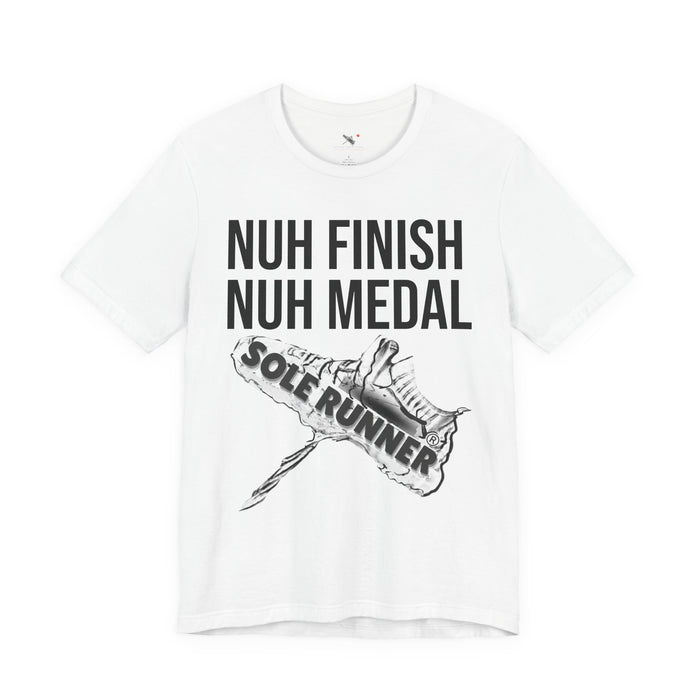 Nuh Finish Nuh Medal: Unisex Jersey Short Sleeve Tee