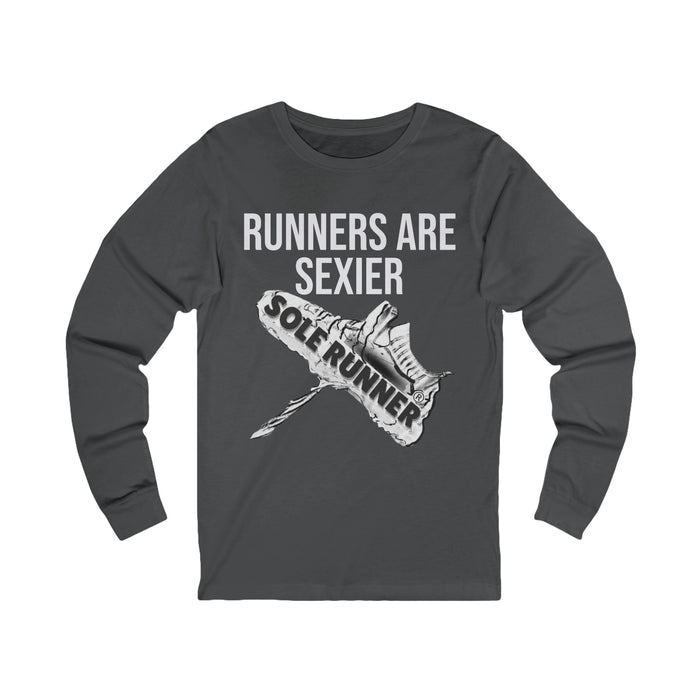 Runners Are Sexier-Sole Runner®: Unisex Jersey Long Sleeve Tee