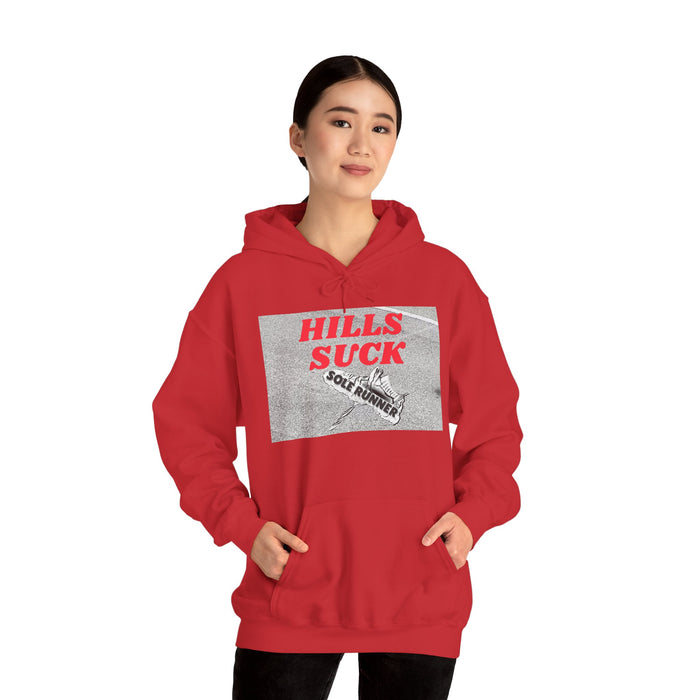 Hills Suck: Unisex Heavy Blend™ Hooded Sweatshirt
