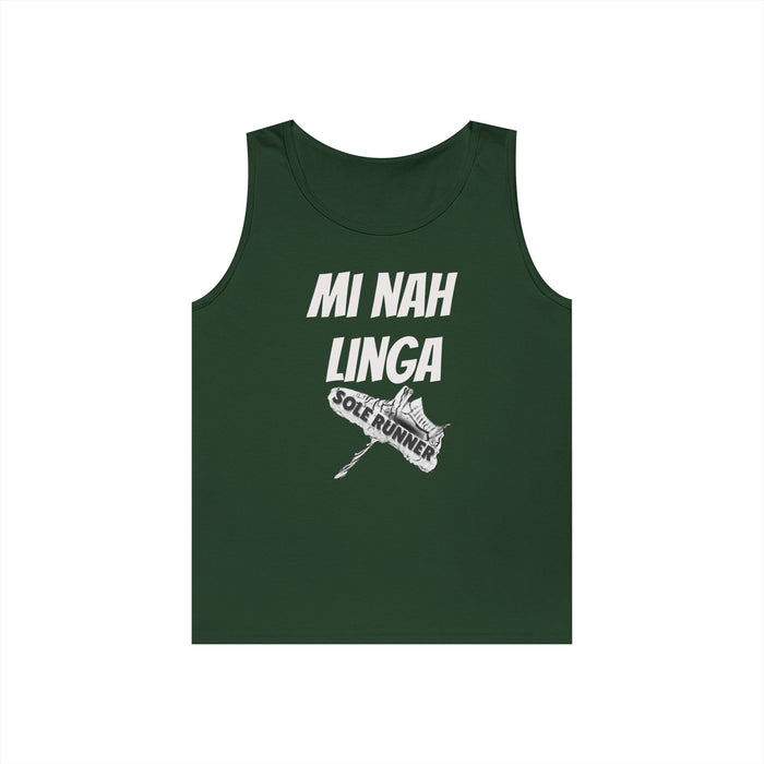 Mi Nah Linga: Unisex Heavy Cotton Tank Top