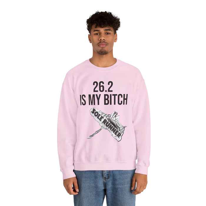 26.2 Is My Bitch: Unisex Heavy Blend™ Crewneck Sweatshirt