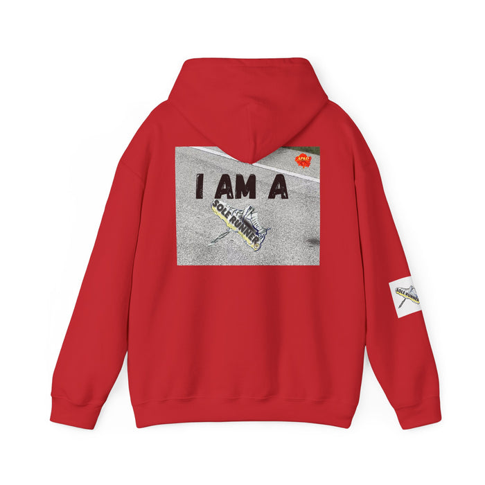 I Run I Walk I Slay Miles-Whimsical Moisture Wicking Hoodie For Runners