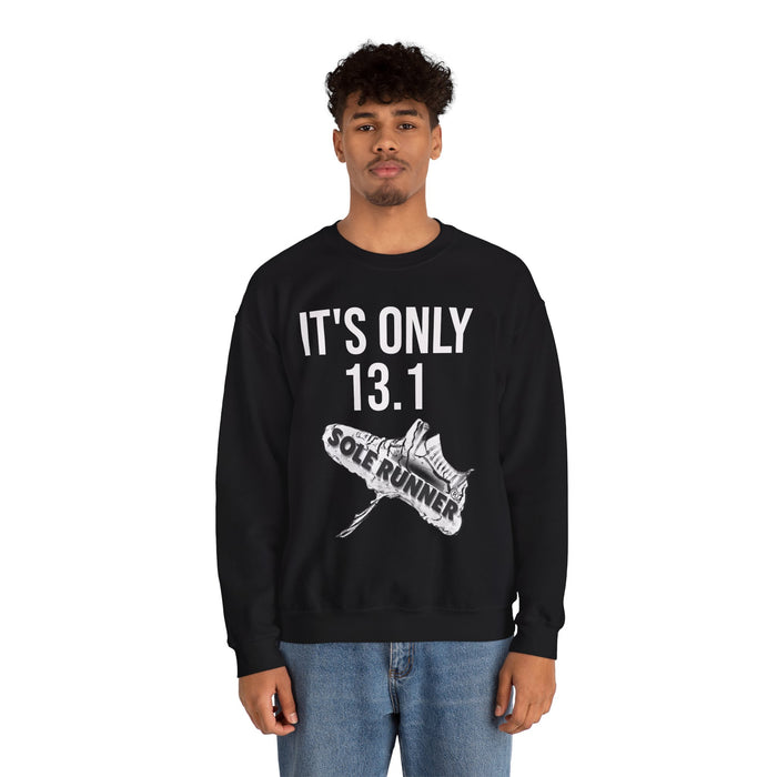 It's Only 13.1: Unisex Heavy Blend™ Crewneck Sweatshirt