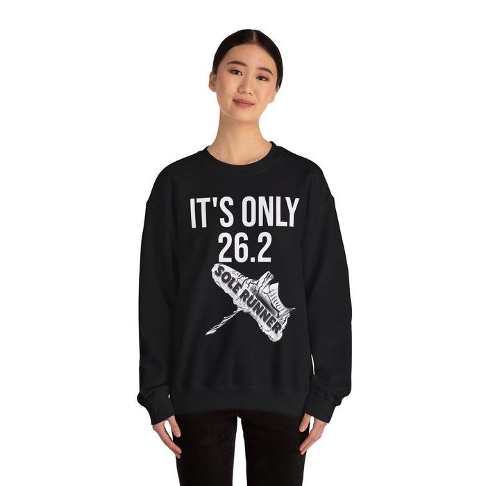 It's Only 26.2: Unisex Heavy Blend™ Crewneck Sweatshirt