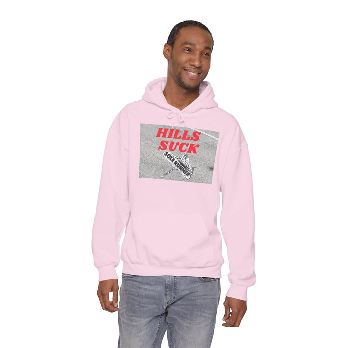 Hills Suck: Unisex Heavy Blend™ Hooded Sweatshirt