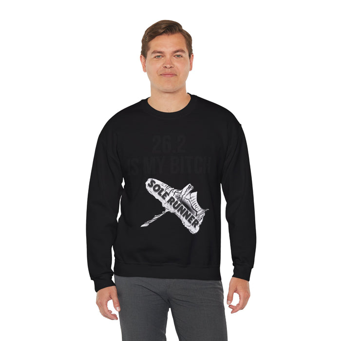 26.2 Is My Bitch: Unisex Heavy Blend™ Crewneck Sweatshirt