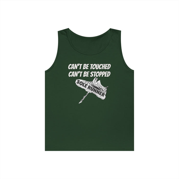 Can't Be Touched Can't Be Stopped: Unisex Heavy Cotton Tank Top