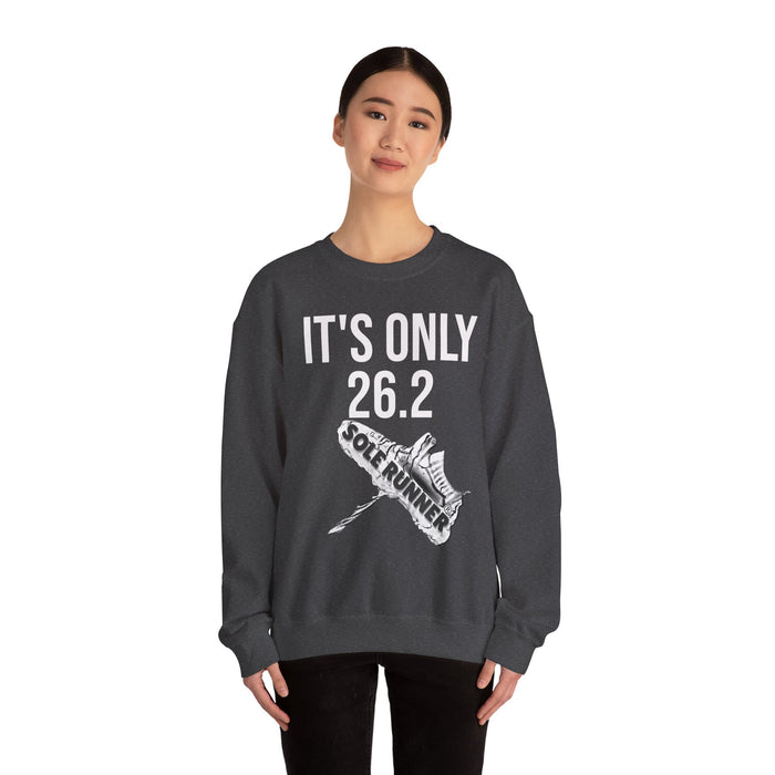 It's Only 26.2: Unisex Heavy Blend™ Crewneck Sweatshirt