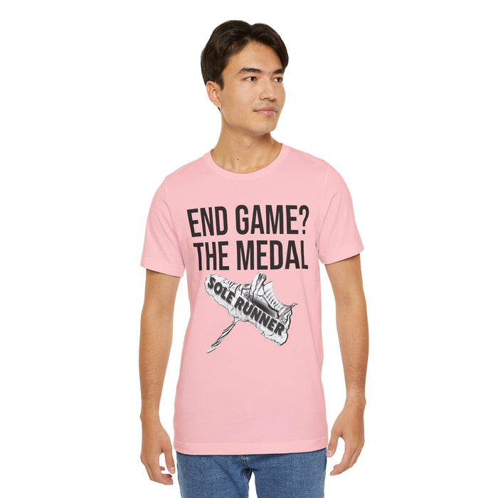 End Game? The Medal: Unisex Jersey Short Sleeve Tee