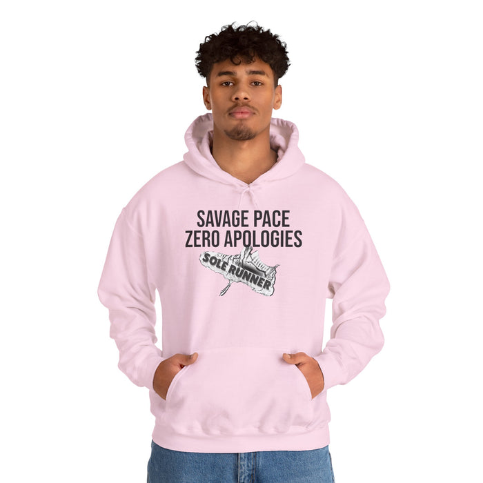 Savage Pace Zero Apologies: Unisex Heavy Blend™ Hooded Sweatshirt