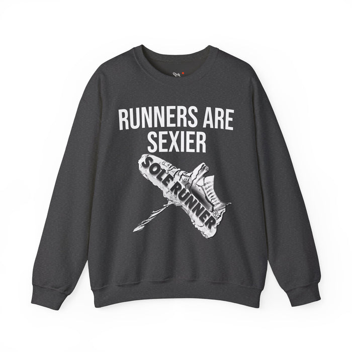 Runners Are Sexier: Unisex Heavy Blend™ Crewneck Sweatshirt