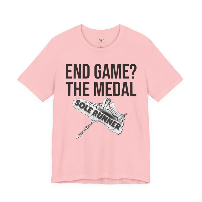 End Game? The Medal: Unisex Jersey Short Sleeve Tee