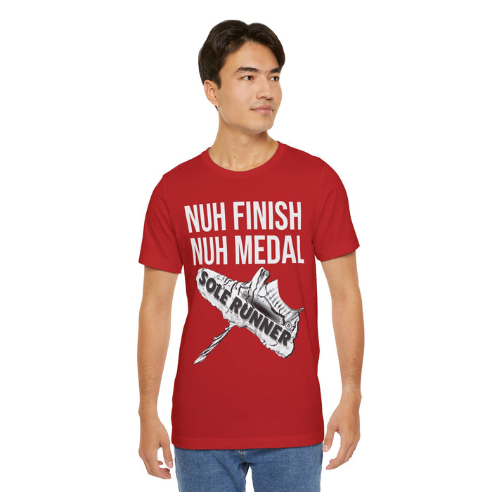 Nuh Finish Nuh Medal: Unisex Jersey Short Sleeve Tee