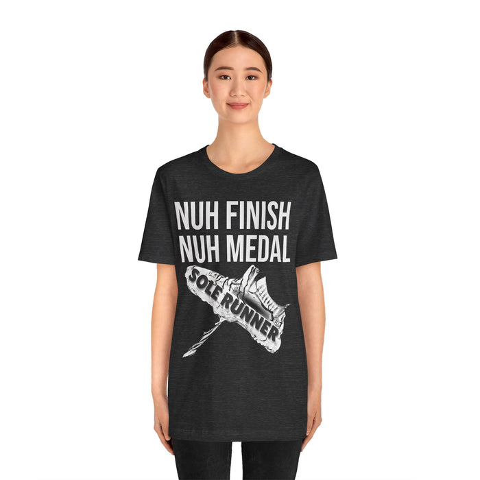 Nuh Finish Nuh Medal: Unisex Jersey Short Sleeve Tee