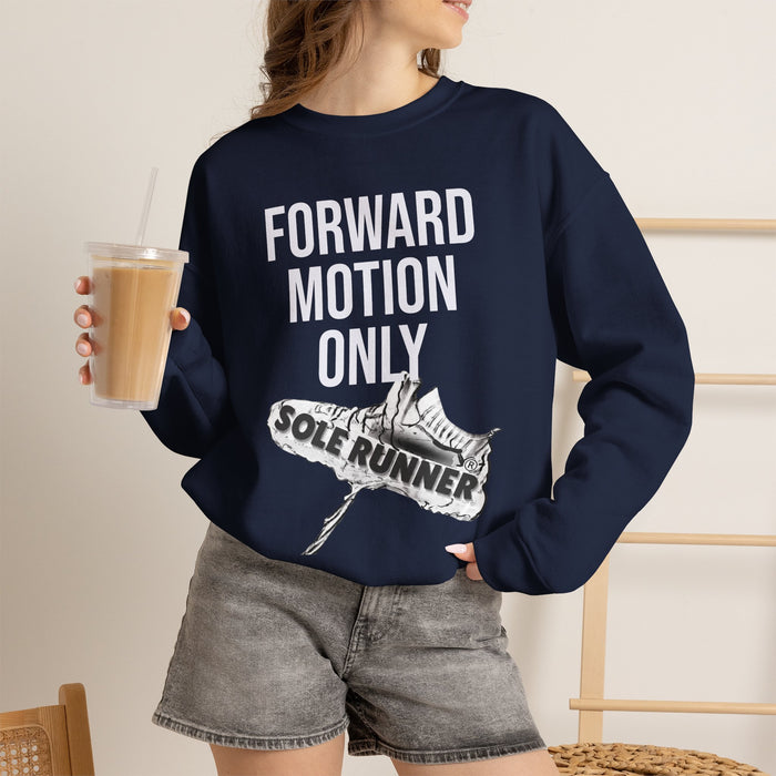 Forward Motion Only: Unisex Heavy Blend™ Crewneck Sweatshirt
