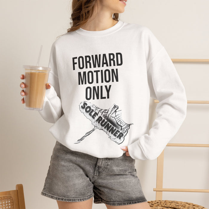Forward Motion Only: Unisex Heavy Blend™ Crewneck Sweatshirt