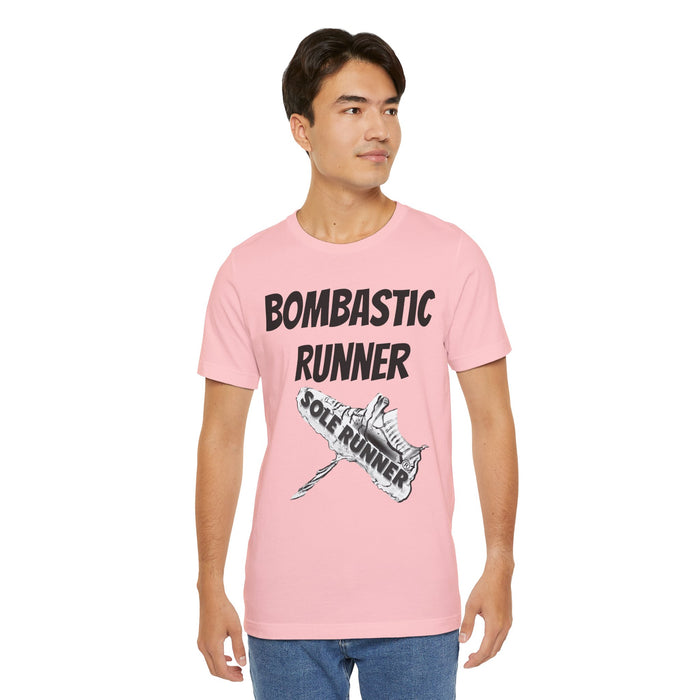 Bombastic Runner: Unisex Jersey Short Sleeve Tee