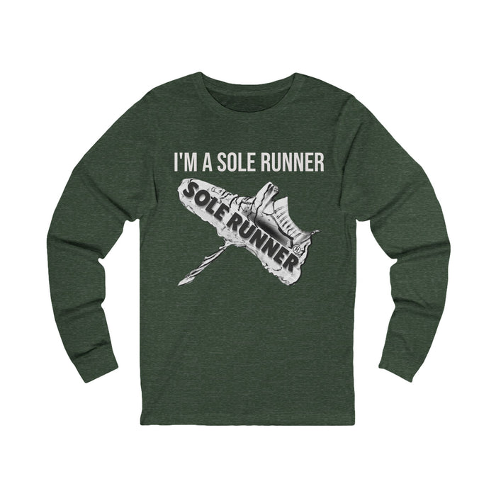 I'm Sole Runner®: Unisex Jersey Long Sleeve Tee