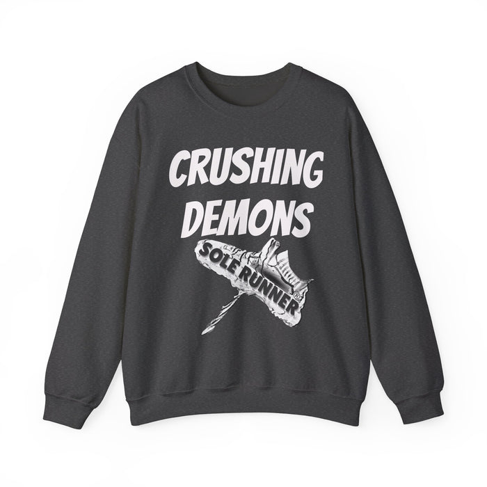 Crushing Demons: Unisex Heavy Blend™ Crewneck Sweatshirt