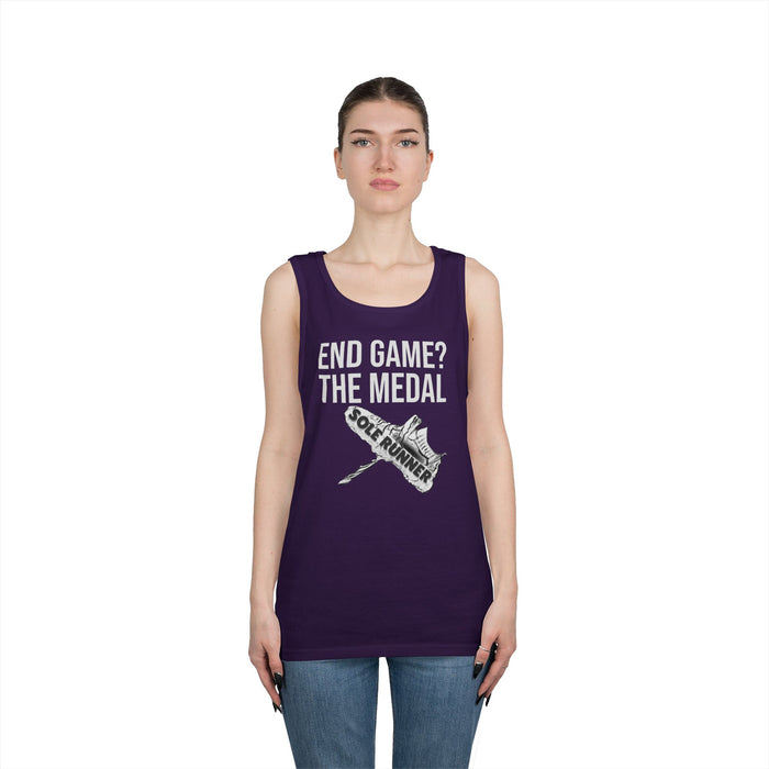 End Game? The Medal: Unisex Heavy Cotton Tank Top