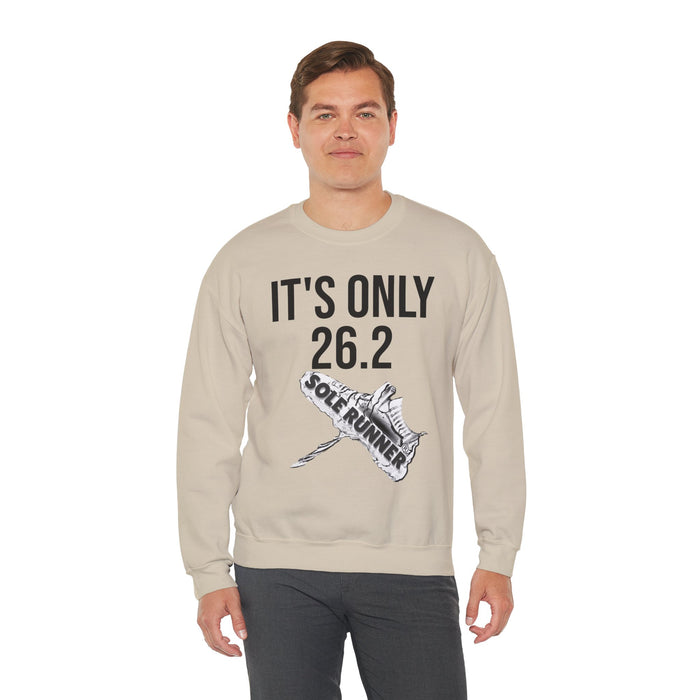 It's Only 26.2: Unisex Heavy Blend™ Crewneck Sweatshirt