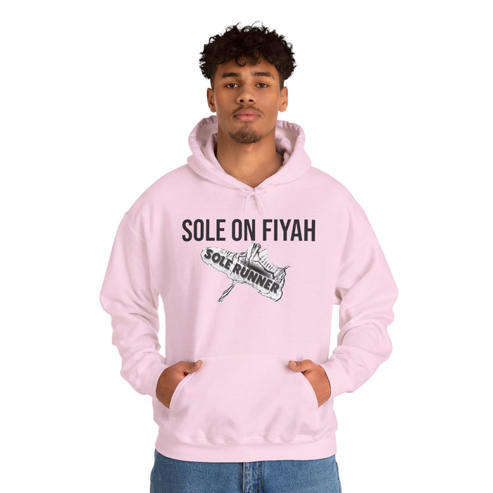 Sole On Fiyah: Unisex Heavy Blend™ Hooded Sweatshirt