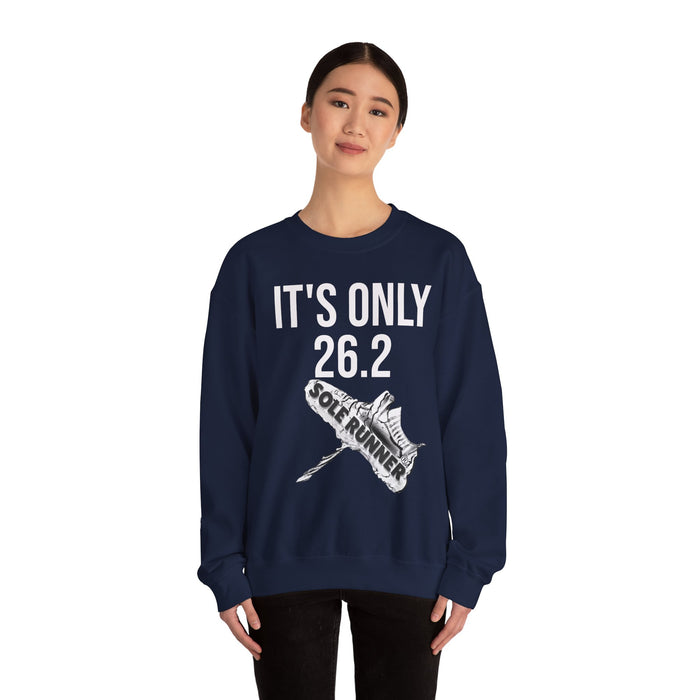 It's Only 26.2: Unisex Heavy Blend™ Crewneck Sweatshirt